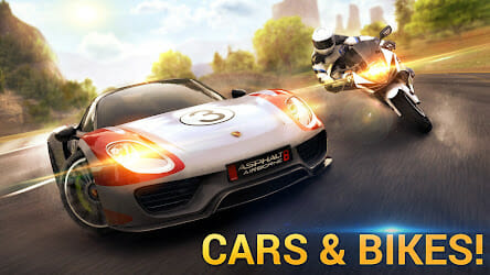 Asphalt 8 مهكرة للاندرويد