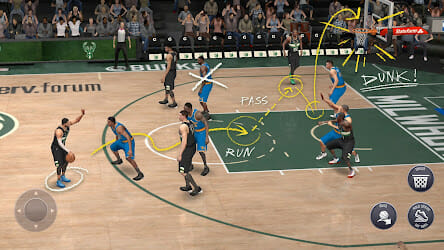 NBA LIVE Mobile Basketball مهكرة