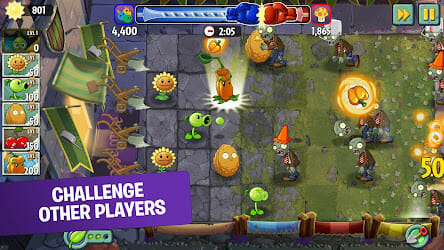 Plants vs Zombies 2 مهكرة