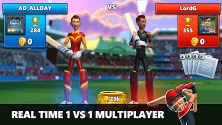 Stick Cricket Live مهكرة للاندرويد